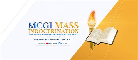 Ang dating daan mass indoctrination live now  Eli